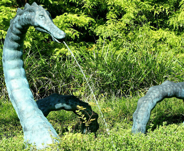 Large Dragon garden statue